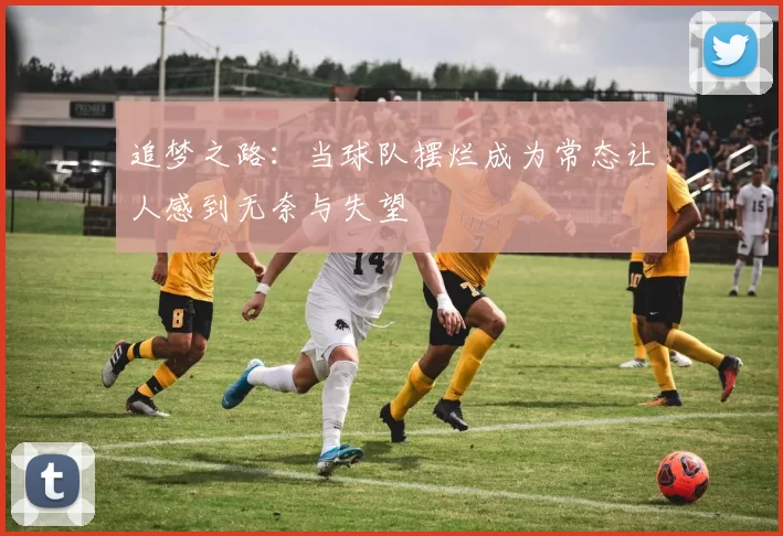 追梦之路：当球队摆烂成为常态让人感到无奈与失望